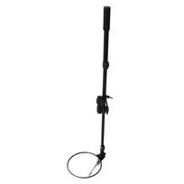 Telescoping Inspection Mirror 20cm 360° Viewing Wide Angle Long Mechanic Mirror Tool with Light for Parking Lot Aluminum alloy, ABS, acrylic, microfiber