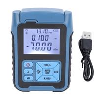 Optical Fiber Power Meter 10mw Rechargeable 850‑1650nm High Accuracy Multifunctional Fiber Optic Cable Tester abs