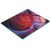 Decorative Glass Kitchen Cutting Board Fractal Art 60X52 Cm