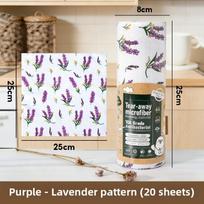 Tearable Microfiber Cleaning Cloth Roll Reusable With Cute Prints For Kitchen Wiping Home Use X
