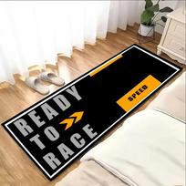 VIKAMA Motorcycle Parking Mat, Soft And Anti-Slip, Bedroom Bedside Blanket, Display Area, Decorative Carpet, Home Decoration 40x60cm