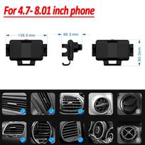 Qi Wireless Car Charger - 15W/10W/5W Magnetic Sensor