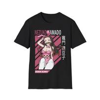 Demon Bunny NEZUKO KAMADO WAIFU Unisex Softstyle T-Shirt Anime Manga Tee Shirt XXXXL