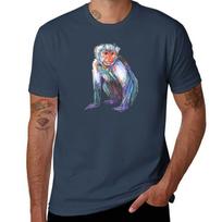Capucin Monkey Drawing 2015 TShirt AntiPerspiration Workout Top S
