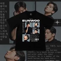 Cha Eun-Woo Graphic T Shirt Kpop Korean Actor Fan T Shirt S-5XL M