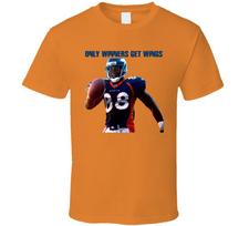 Denver Football Demaryius Thomas Only Winners Get Wings T Shirt XXXL
