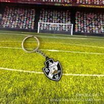 Soccer Club Badge Keychain - Key for Fans One Size