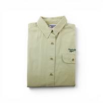 Seconde vie - Chemise détente Homme uni Vintage Y2K - Bon état M smėlis