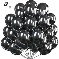 5/10/12inch Metallic Black Blue Balloon Chrome Hot Pink Rose Gold Balloon Baby Shower Boy Girl Birthday Wedding Party Decoration 10pcs&5inch