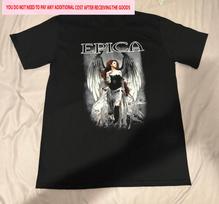Inspired Epica Band OMEGA Shirt Cotton Black S-5XL SN249 Unisex T-Shirt M