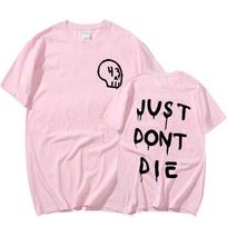 Just Dont Die 43 Ken Block T Shirt Men Harajuku Gothic Letter Print T Shirts Fashion Casual Oversized Tshirt Unisex Streetwear S