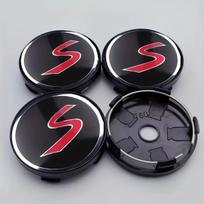 4pcs 60mm Car Styling Wheel Hub Center Cap Cover for Mini Cooper S JCW One R55 R56 juoda