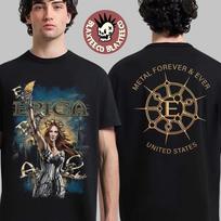 Epica 2025 Exclusive US Tour Merch Fight To Survive reprint T-Shirt S