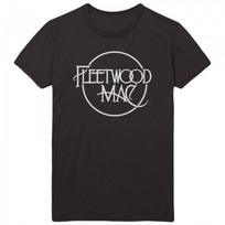 Fleetwood Mac Unisex Adult Logo T-Shirt S juoda