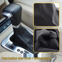 Volkswagen Tiguan Gear Shift Leaver Dust Cover, Genuine Leather Sleeve for Auto Transmission Knob