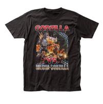 Godzilla Godzilla VS Mecha-Godzilla Mens T Shirt Cult Classic Movie Tee Black Unisex T-Shirt L