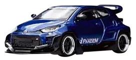 POP RACE x Enigma PANDEM METALLIC BLUE Completed Product PRE004 1/64 GR-YARIS