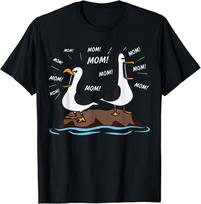 Mama Žuvėdra Juokinga Mama Žuvėdros Motinos Dienos Humoras Marškinėliai S