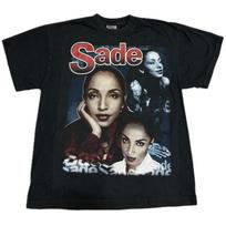 Vintage SADE LOVERS ROCK TOUR 2001 AOP 80s Music XL Single Stitch Shirt REPRINT L