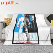 Jeeg Robot D' Acciaio Hiroshi Shiba Robot Anni Ultra-Soft Blanket Quilt Winter Sofa Cover Bed Covers Size: 75*100cm, Weight: 230 GSM