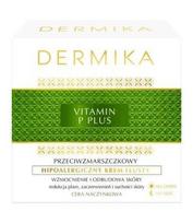 Dermika vitamin p plus przeciwzmarszczkowy hipoalergiczny krem tłusty cera naczynkowa dzień/noc 50ml