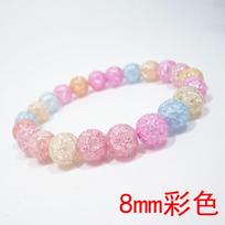 S454 popping stone white crystal bracelet women's single circle bracelet bracelet bracelet hand jewelry direct sales