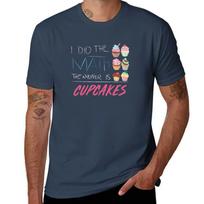 The Answer Is Cupcakesfunny Math Student Gift Design Tshirt Casual Fashion Print Tee Top S