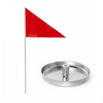 Golf Putting Cup with Flag Easy to Install Stainless Steel Stable Placement for
