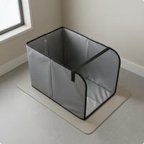 Cat Waste Tray Enclosure Portable Litter Waterproof