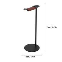 10cm Solid Base Detachable Headphone Stand Aluminum Alloy Earphone Stand  Home Bedroom juoda