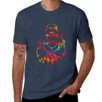 Melting Tiedye Buddha Tshirt Big Size Loose Fit Tee Shirt S