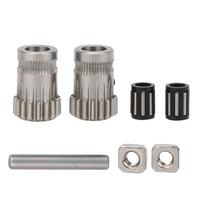 3D Printer Pulley for Btech/Prusa i3 MK2/MK3 Clone Wire Feeding Wheel Kit Parts Accessories steel
