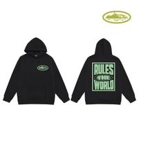 Basic Alcatraz hip-hop terry hoodie hoodie couple sports trendy outfit S