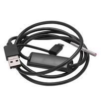 AN100‑3.9 3.9mm Endoscope High Definition Inspection Camera Pipeline Mobile Phone LED Borescope for Car IndustryFlexible Wire 1m / 3.3ft ABS