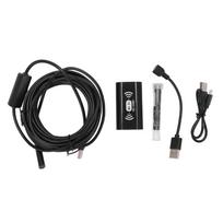 F130 8mm Wifi Endoscope Wire HD Rainproof Industrial Endoscope for Computer Smart Phone ABS