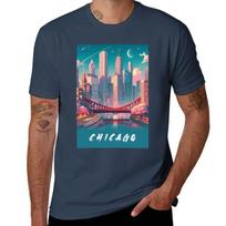 Anime Horizons Vibrant Tales Of Chicago Japanese Anime Style Tshirt Lightweight Running Tshirt S