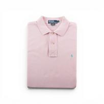 Seconde vie - Polo manches courtes Homme Rose - Bon état M ryškiai rožinė