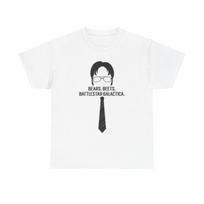 Dwight Schrute Graphic T Shirt Funny The Office Unisex Heavy Cotton Tee XL