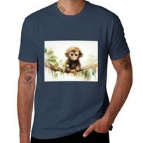 Watercolour Monkey on a branch TShirt Unisex t shirts for Unisex t shirts for Unisex graphic funny t shirt Unisex luxury TShirt S