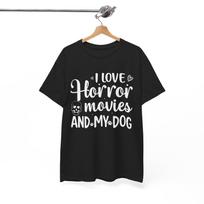 Popcorn & Movies T-Shirt Film Night Tee Cinema Fan Gift Shirt L