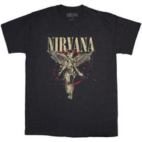Nirvana In Utero T-Shirt Grey New M gray