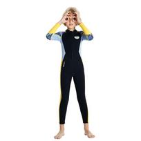 DIVESAIL Kids 2.5mm Full Wetsuit Diving Swimming Surfing Warm Thermal Neoprene Suit Boys Child Small juoda