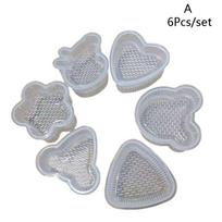 6/7Pcs Cartoon Shape Rice Ball Sushi Roll Sushi Mold Rice Ball Bento Press Mold Japanese DIY Tools Kitchen Accessories DIY Nori Sushi Mold A