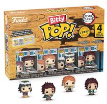 Funko Bitty POP! Demon Slayer Tanjiro Kamado Set of 4 Chase Figures 2.5cm