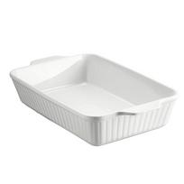 Stačiakampė keraminė kepimo skarda Gili skardinė lasagnei Kepimo indas Casserole patiekalui Kepimo skarda Orkaitė S
