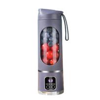 Portable USB Rechargeable Juicer Cup Blender Freshly Juice for Office School Home Outdoors Students Outdoor Activities violetinė
