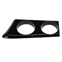 Center Console Cup Holder Bracket Left Driver Side Replacement for E81 E82 E87 E88 1 Series 120i 2004‑2011 Glossy Black
