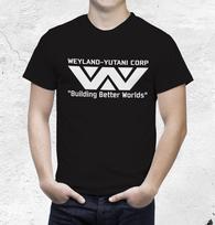 Ateiviai Marškinėliai Weyland Yutani Corp Kosmoso Jūrininkai S