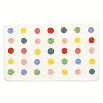 Bathroom Rug Non-Slip Soft Shower Rug Cute Bath Rug for Kids Water Absorbent Thick Shaggy Floor Mats for Home Decoration 40X60CM(1.3X2FT