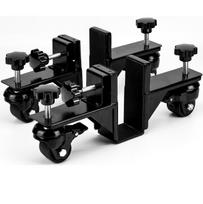 Heavy-Duty Door Panel Handling Trolley, Adjustable Mobile Sliding Roller for Easy Movement and Storage Solution